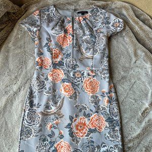 Banana Republic Sheath Floral Dress, Size 4